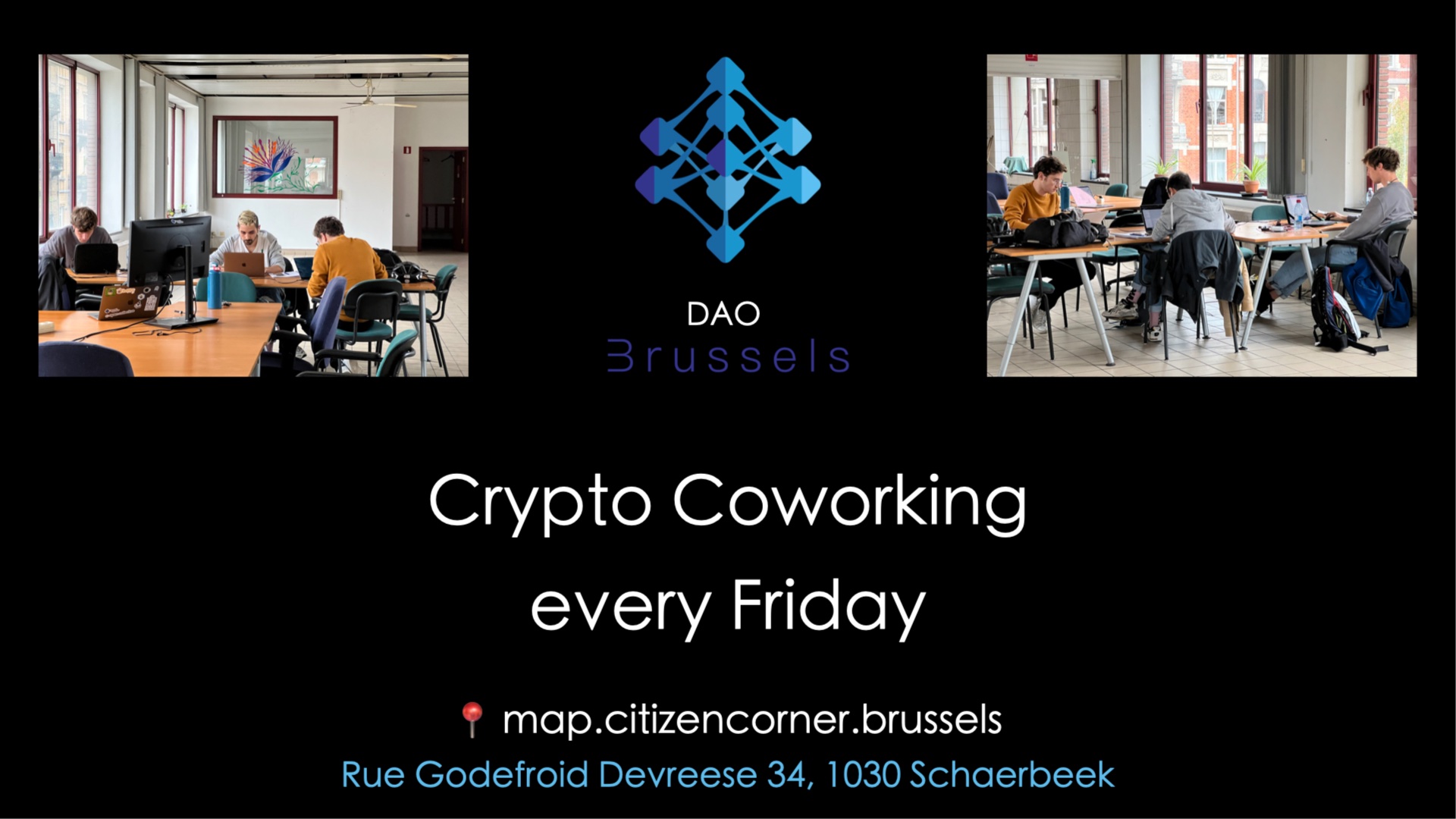 Crypto Coworking Friday — cover photograph