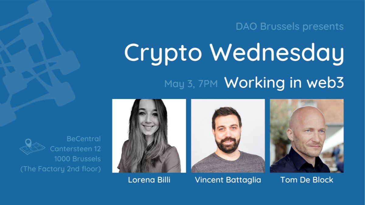 Crypto Wednesday - Working in Web3 — cover photograph