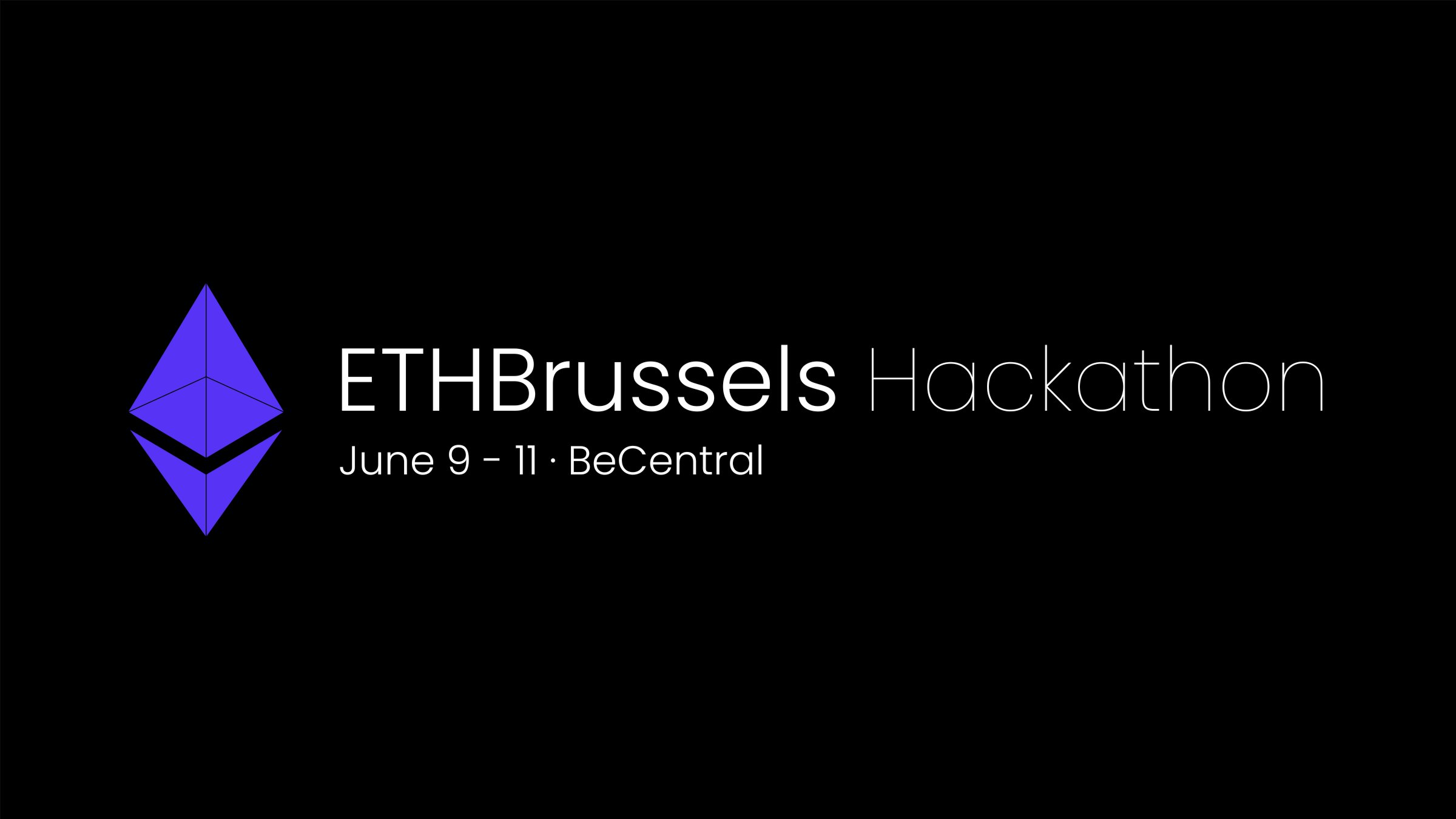 ETH Brussels Hackathon — cover photograph