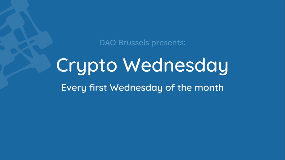Crypto Wednesday — cover photograph