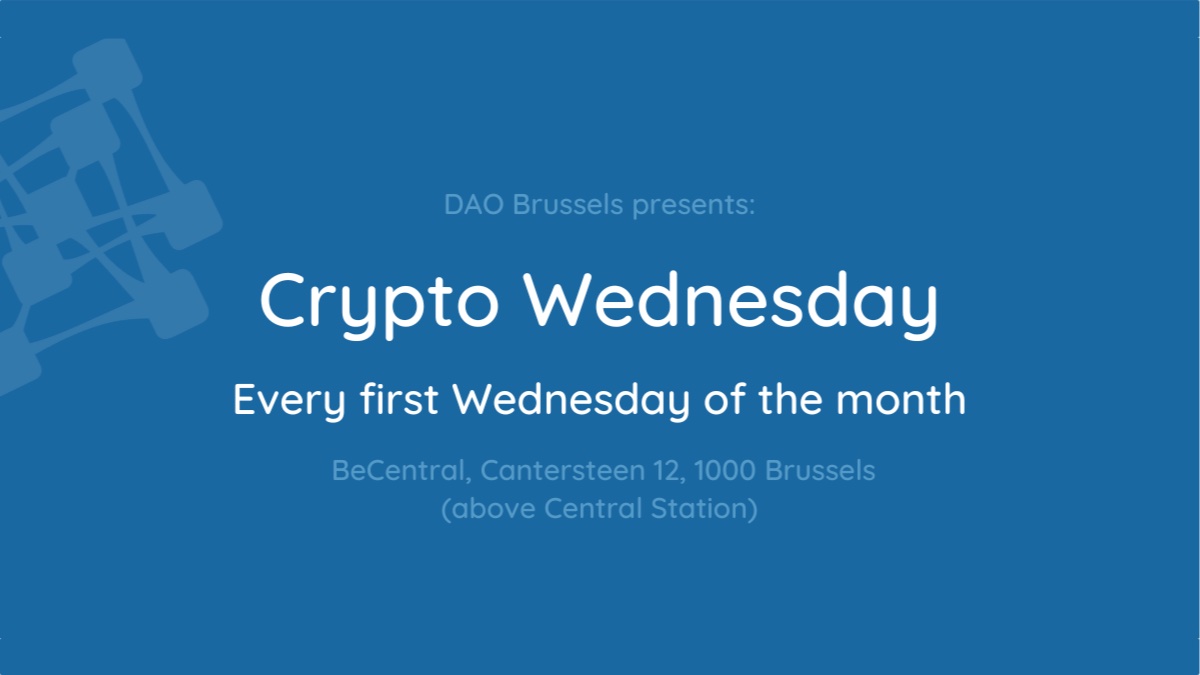 Crypto Wednesday - So you want to build a DAO? — cover photograph